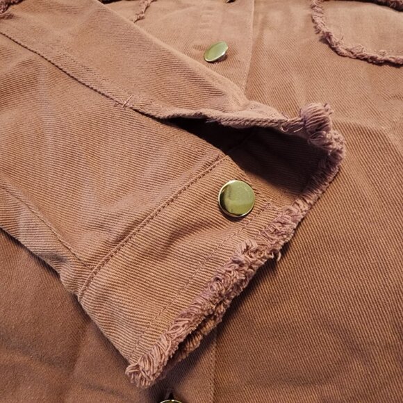 ROCK & ROLL Denim Purple/Lavender Women's Jacket NWT - Size S - Picture 5 of 9